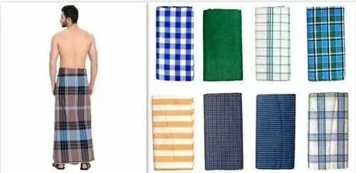 Men large sarong lungi - large, dhoti
