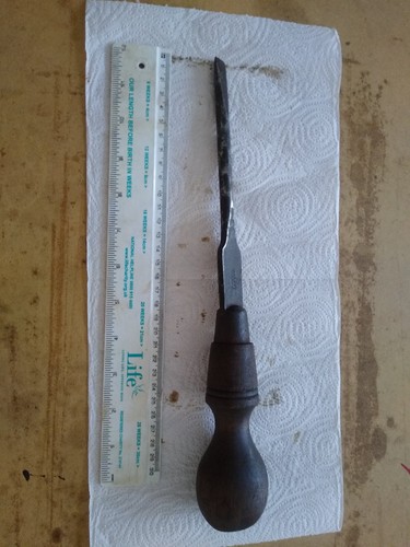 Vintage screwdriver with