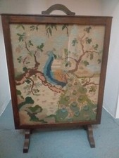 Vintage Wood Glazed Framed