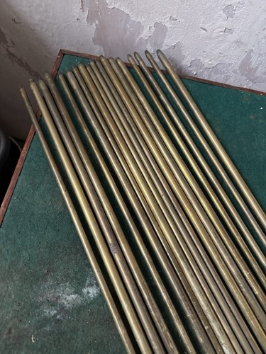 Set antique brass stair - set,
