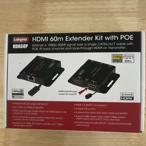 Labgear hdx60p hdmi extender - hdx60p,