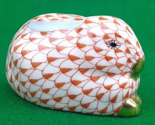 HEREND SMALL RABBIT (LYING) IN