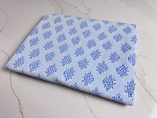 Vintage Blue & White stripe