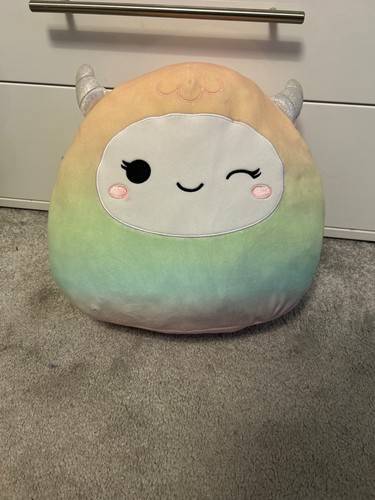 Squishmallows rainbow yeti