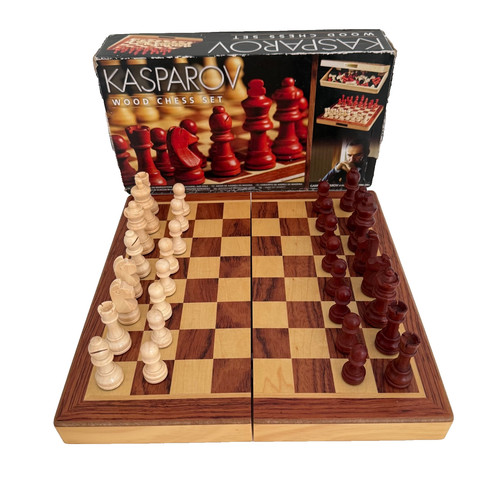Kasparov wooden folding - wooden,