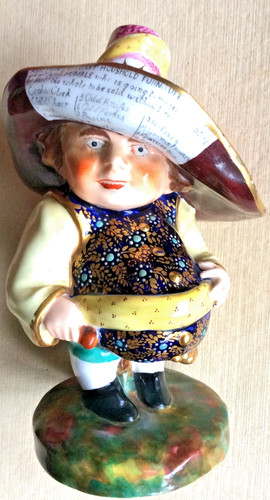 Antique crown derby porcelain - crown,