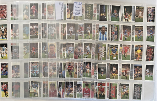 Barratt football trade cards - football,