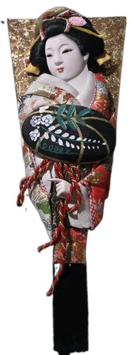 Vintage hagoita geisha - vintage,