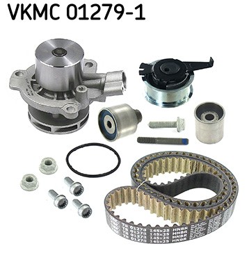 Water pump timing - pump, belt