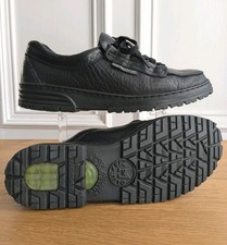 MEPHISTO Classic Casual Walking Shoes Women's Size UK 5.5 Mammouth Black Leather