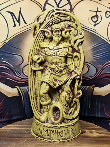 Heimdall norse statue - heimdall, watchman