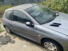 PEUGEOT 206 3 DOOR BONNET WING BUMPER BREAKING SPARES PARTS FOR SALE