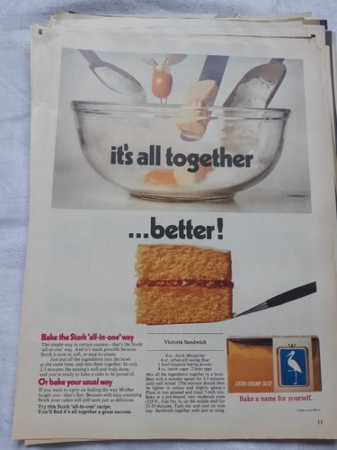 Stork margarine and - stork, dr