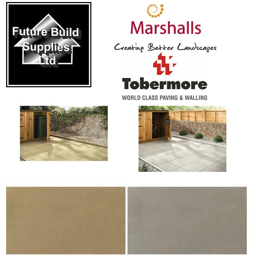 Paving slabs buff - buff, &