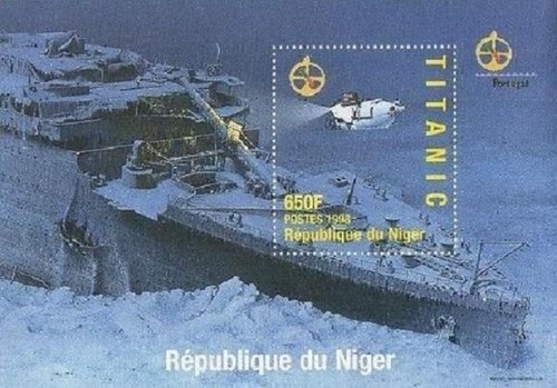 Titanic 1998 mnh stamp - mnh,