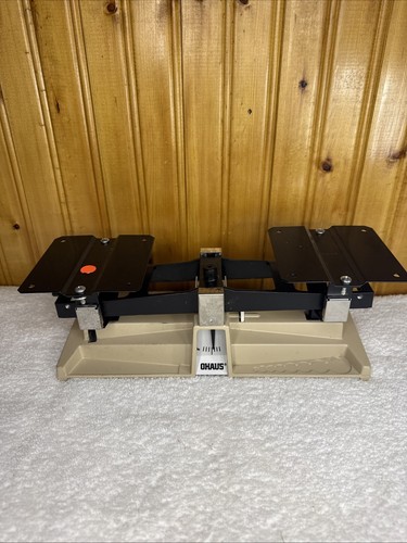 Vintage ohaus balance scale - balance,