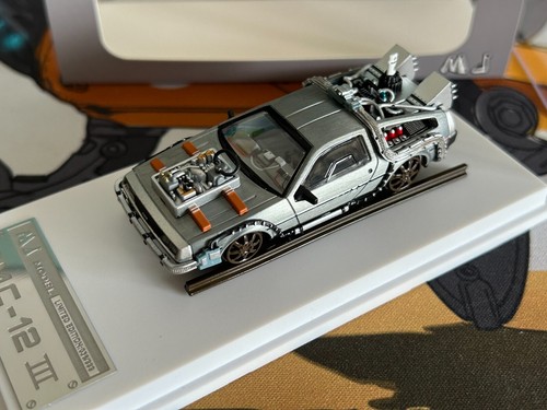 Diecast model 64 delorean - diecast,