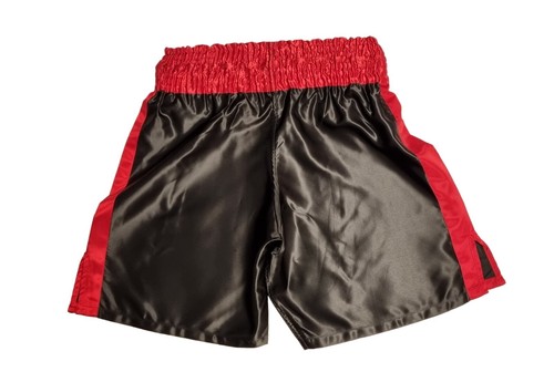 Boxing shorts black red - black,