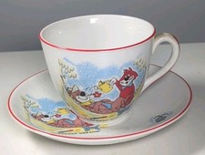 Ridgeway Huckleberry Hound Yogi Mr Jinx Pleasant Dreams Vintage Cup & Saucer
