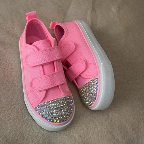 Girls pink bling - girls, trainers