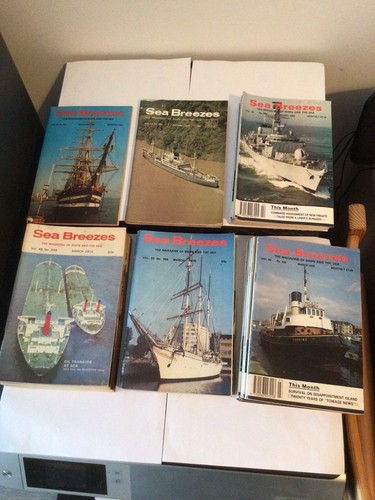 Sea breezes magazine ships - breezes-, of