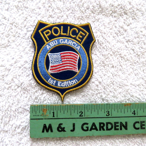 Abu garcia patch emblem - patch, police