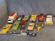 joblot 12 vintage MATCHBOX toy cars lorries boats FAST FREE POSTAGE