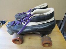 Vintage Pacer? Roller Derby Skates Speed Skates size 7 Zinger Wheels   (K)