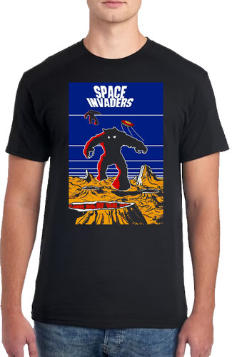 Space invaders shirt mens - invaders, xl