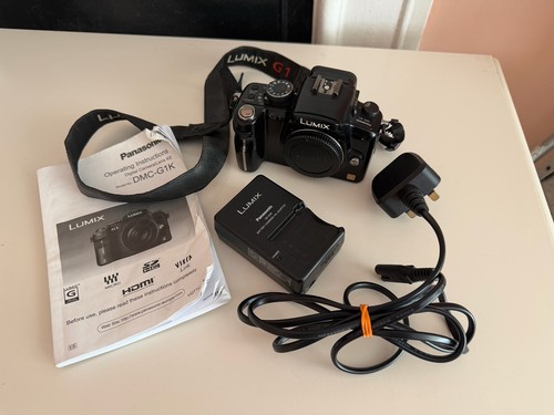 Panasonic lumix dmc black - panasonic, dmc-g1