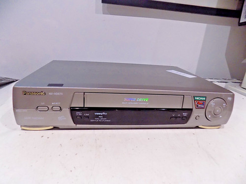 Panasonic hd675b vhs vcr - nv-hd675b,