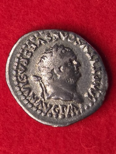 Titus silver denarius - denarius, ad