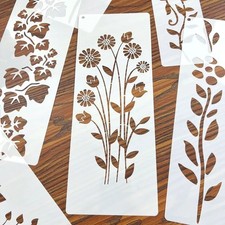 Plant Flower Painting Stencils