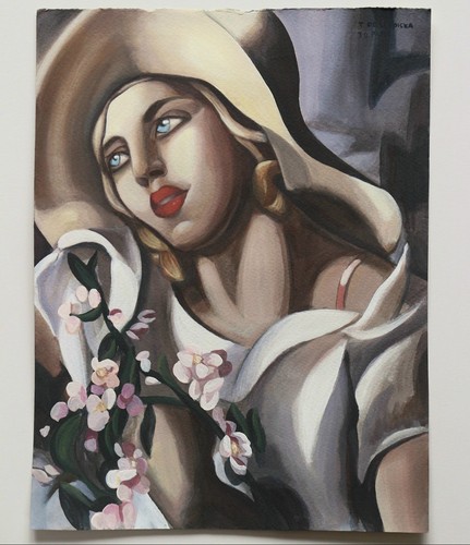 Tamara lempicka hamdmade - tamara,