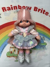 Original 1983 Rare Vintage Rainbow Brite Moonglow Dress Up Soft Doll