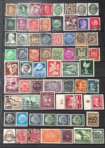 German stamps lot - of,