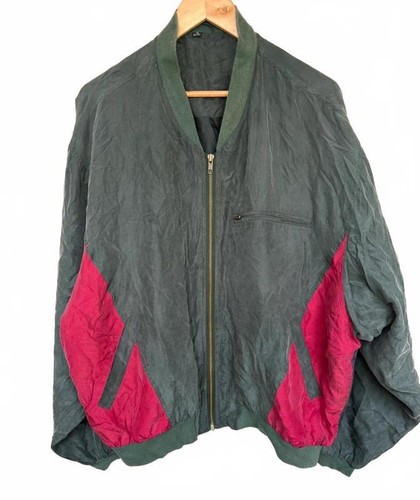 Vintage 100 silk - c&a, bomber