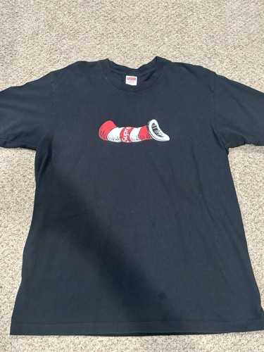 Supreme cat the hat tee - supreme,