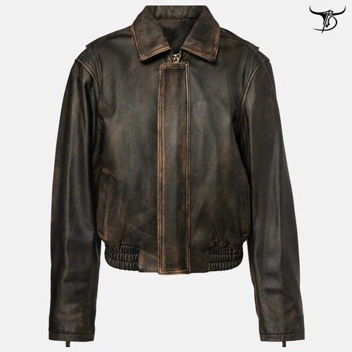 Women distressed leather - women's,