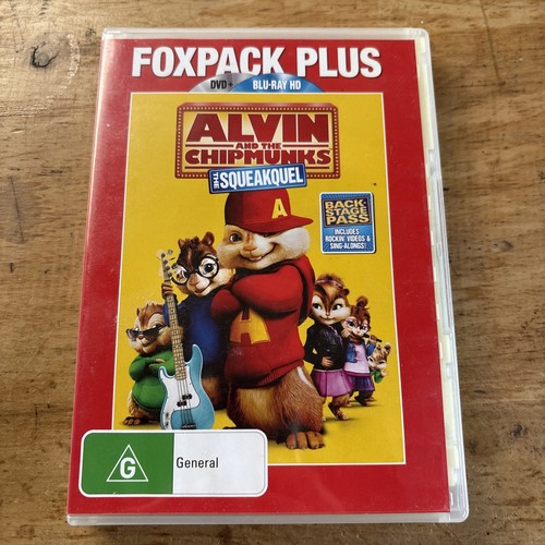 Alvin and the chipmunks dvd - chipmunks, +