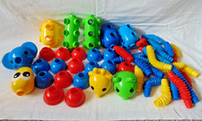  Tomy POPOIDS Bendy People Animals Wheels 1980’s Toy 