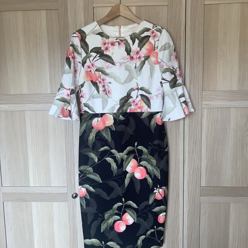 Ted baker patterned dress - ted,