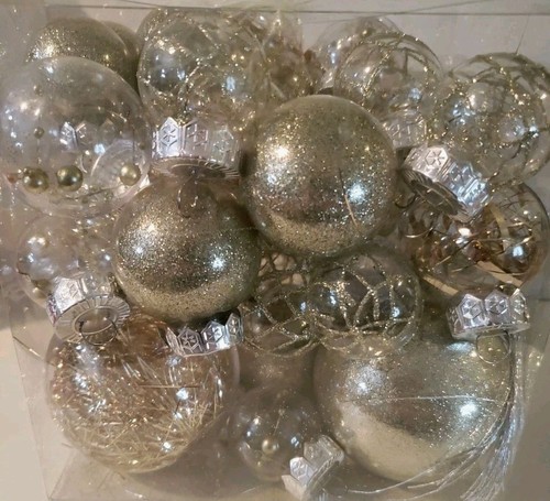 Piece clear ornaments with - 42,