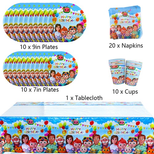 51pcs cocomelon party - 51pcs,