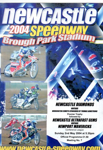 Speedway programme newcastle - programme,