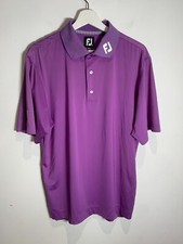 FootJoy Titleist Tour Issue Golf Polo T-Shirt Small S VGC purple classic