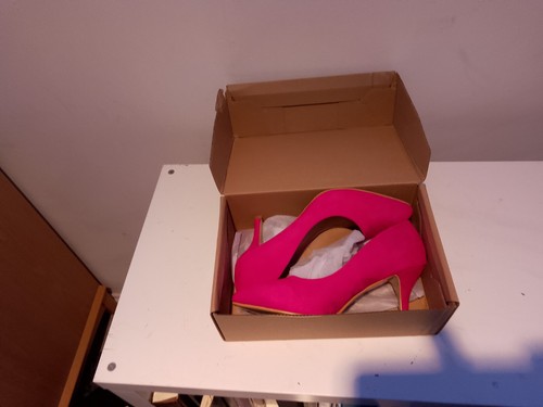 Fushia suede size eur - ,