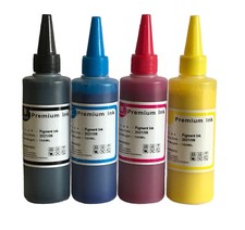 4 x 100ml Pigment ink fits
