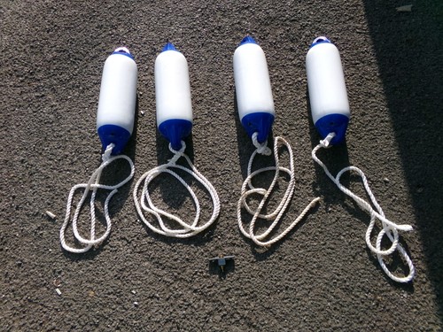Majoni blue and white - blue,