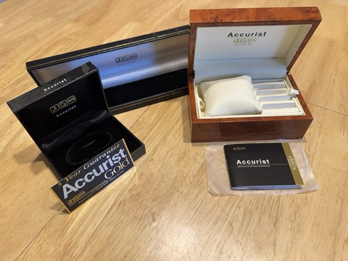 Accurist 375 9ct - x3,